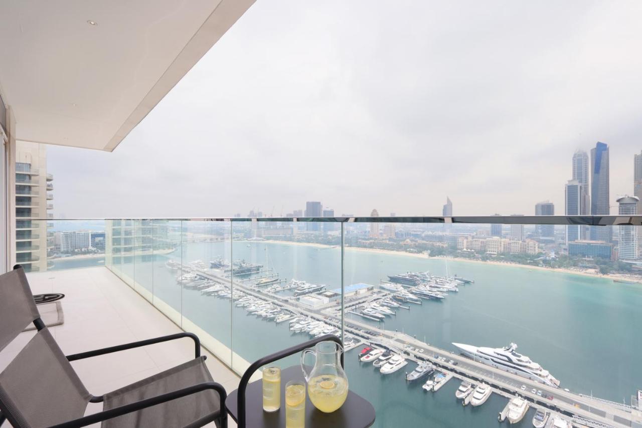 Livbnb Suites - 3 Bedroom With Private Beach Marina Skyline View Dubai Exterior photo