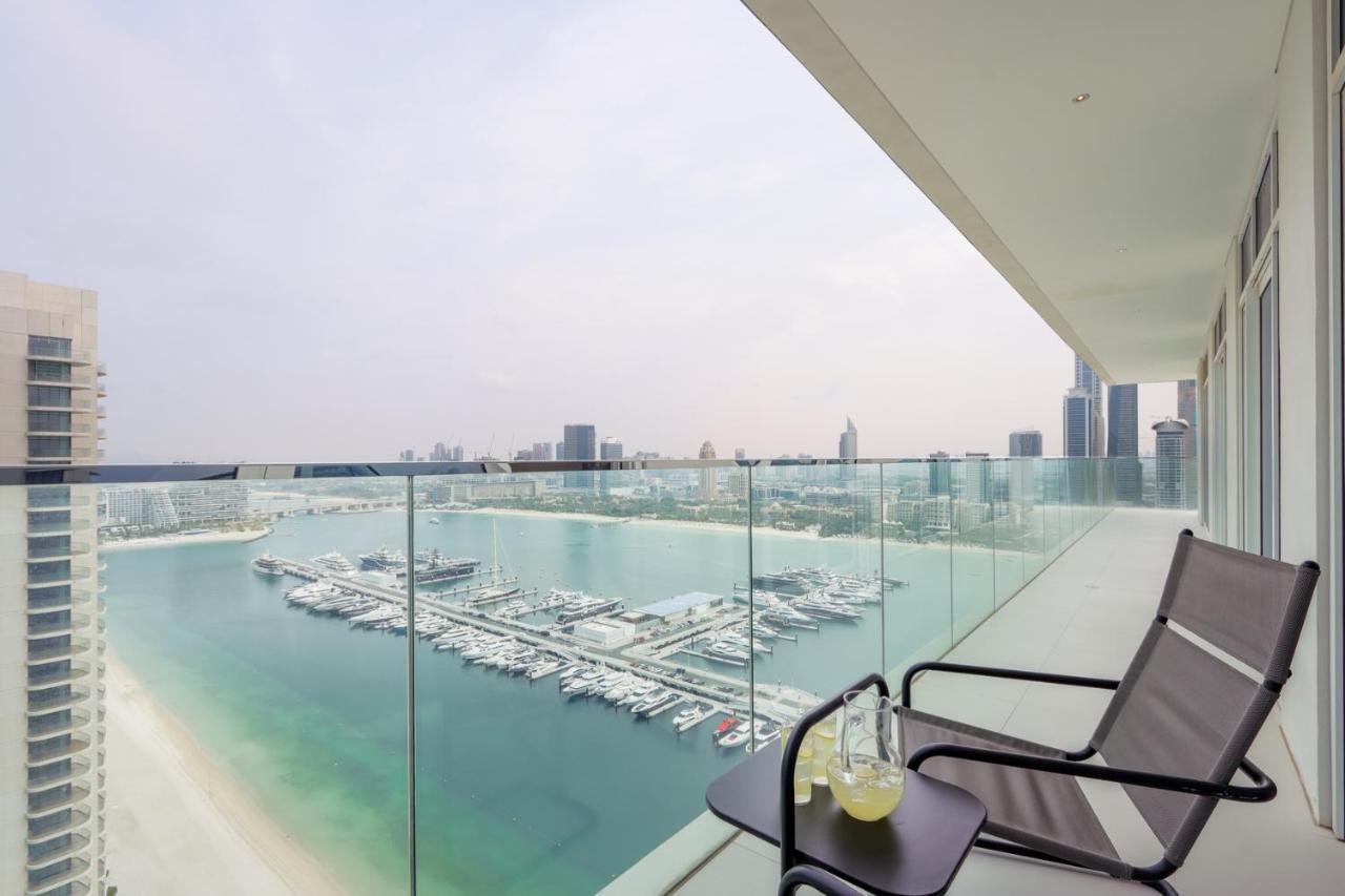 Livbnb Suites - 3 Bedroom With Private Beach Marina Skyline View Dubai Exterior photo