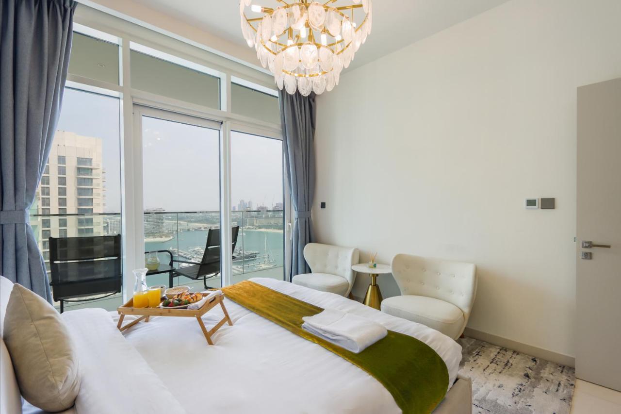 Livbnb Suites - 3 Bedroom With Private Beach Marina Skyline View Dubai Exterior photo